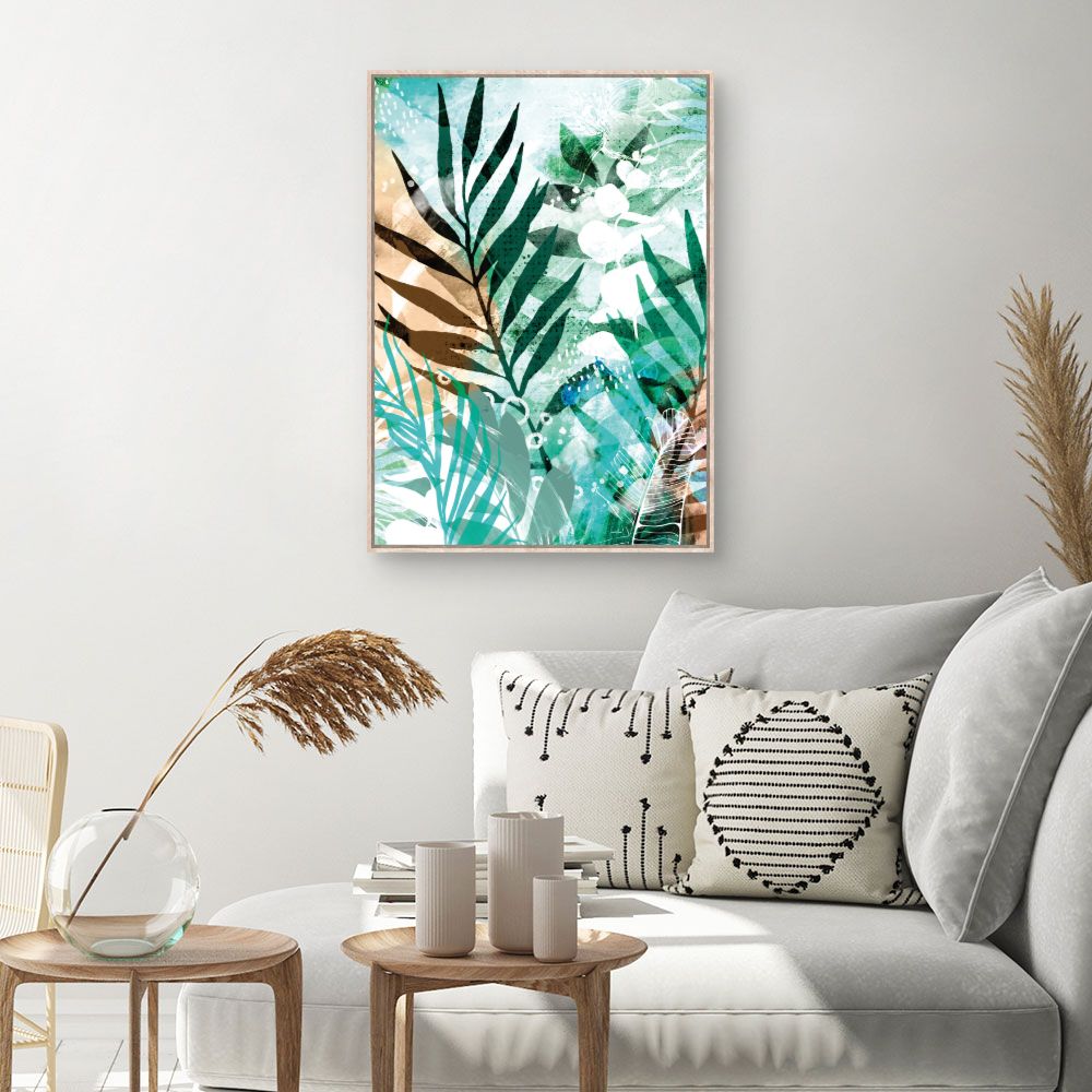 Tableau Feuillage tropical