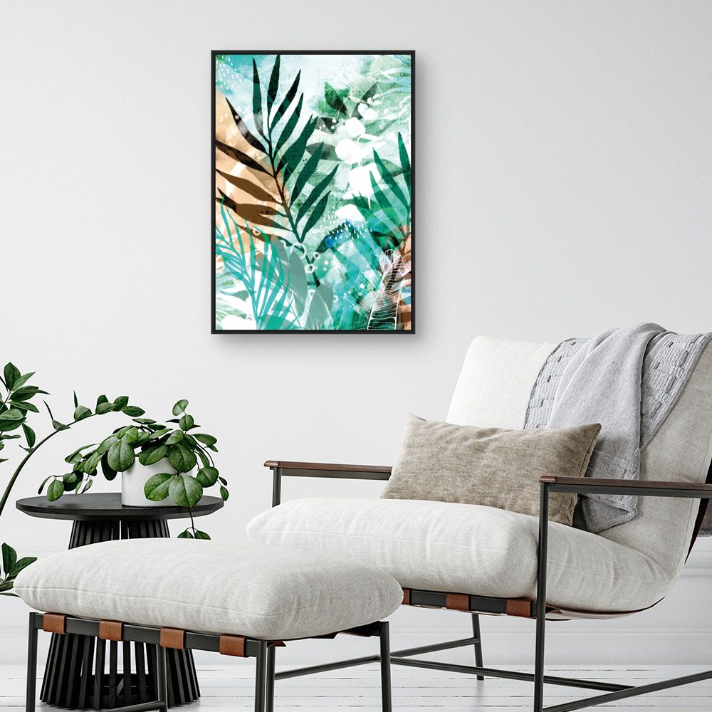 Tableau Feuillage tropical