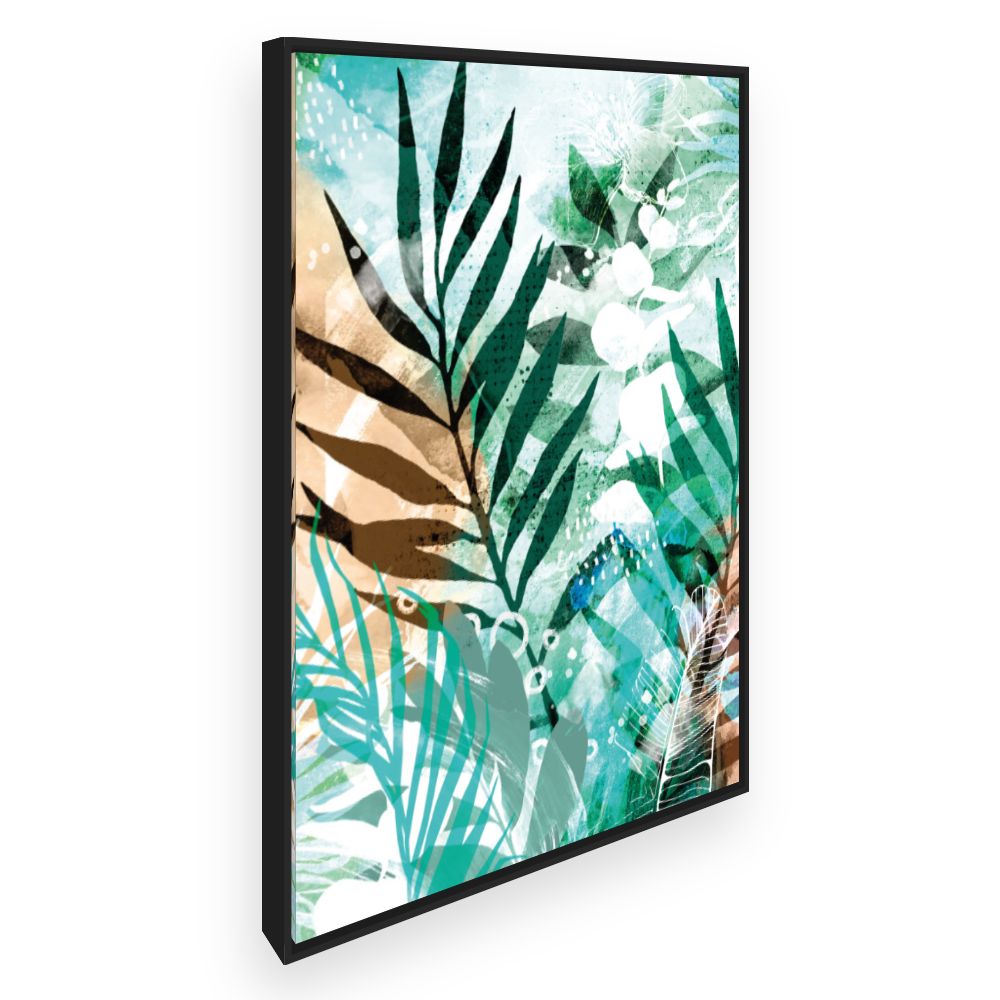 Toile Feuillage tropical
