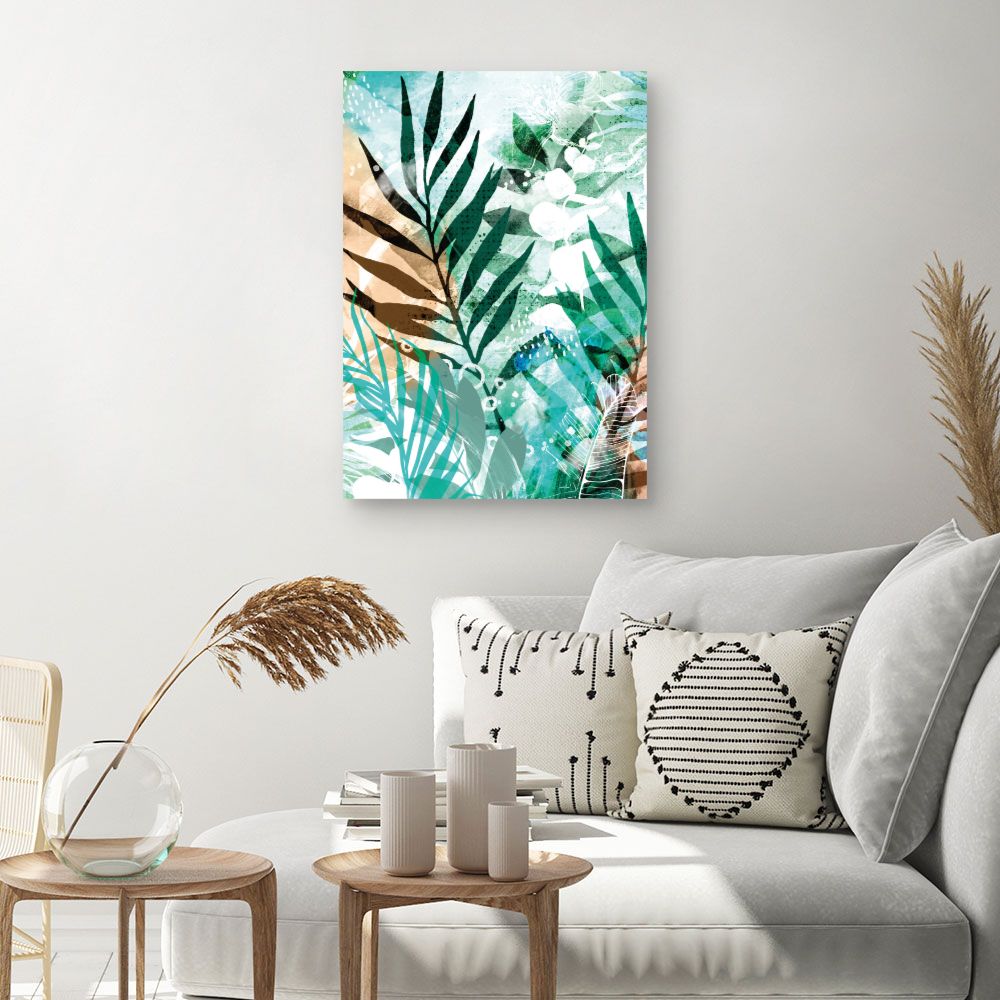 Tableau Feuillage tropical