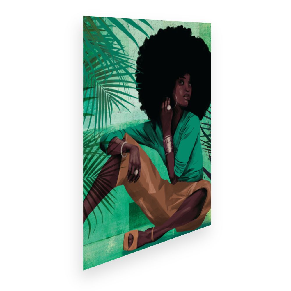 Affiche Élégance tropicale