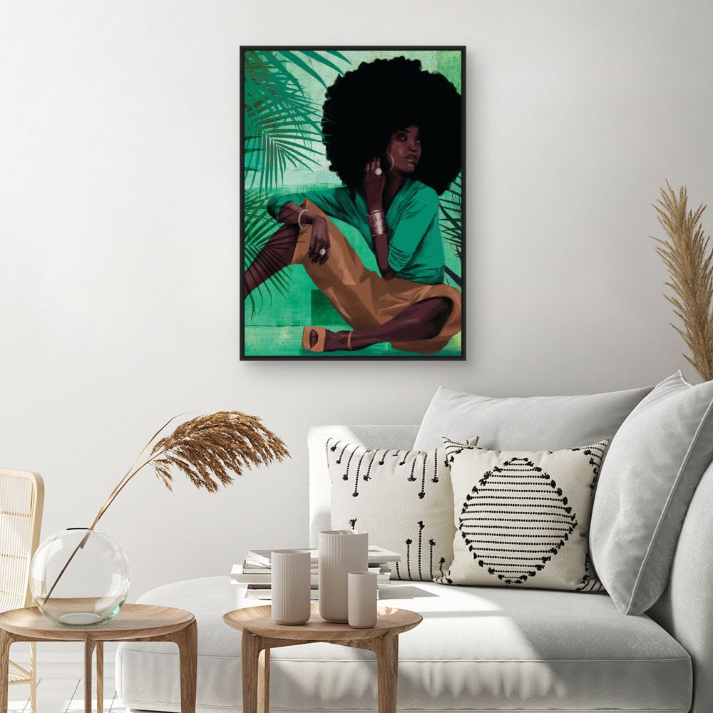 Tableau Pose élégante assise