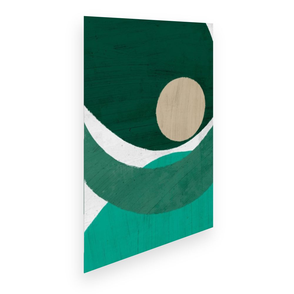 Affiche Formes abstraites captivantes