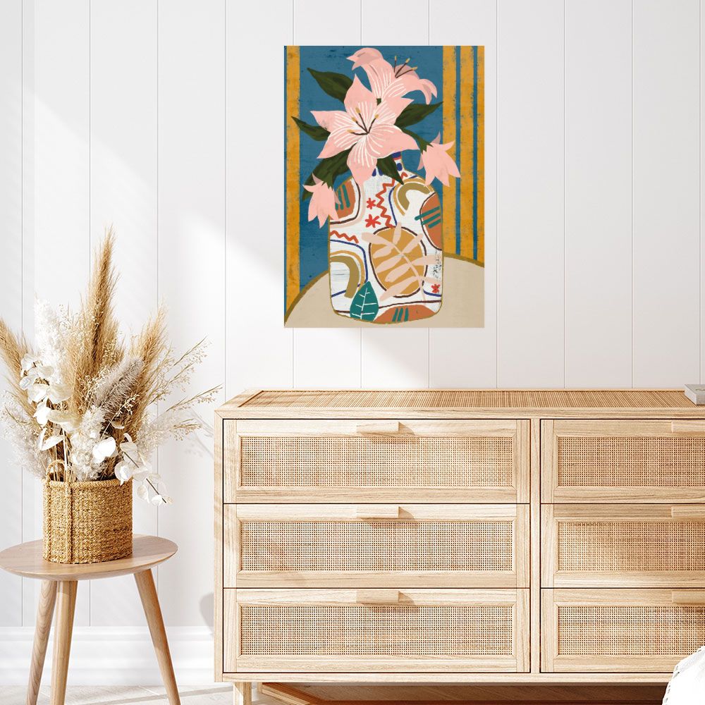 Affiche Fleurs exotiques