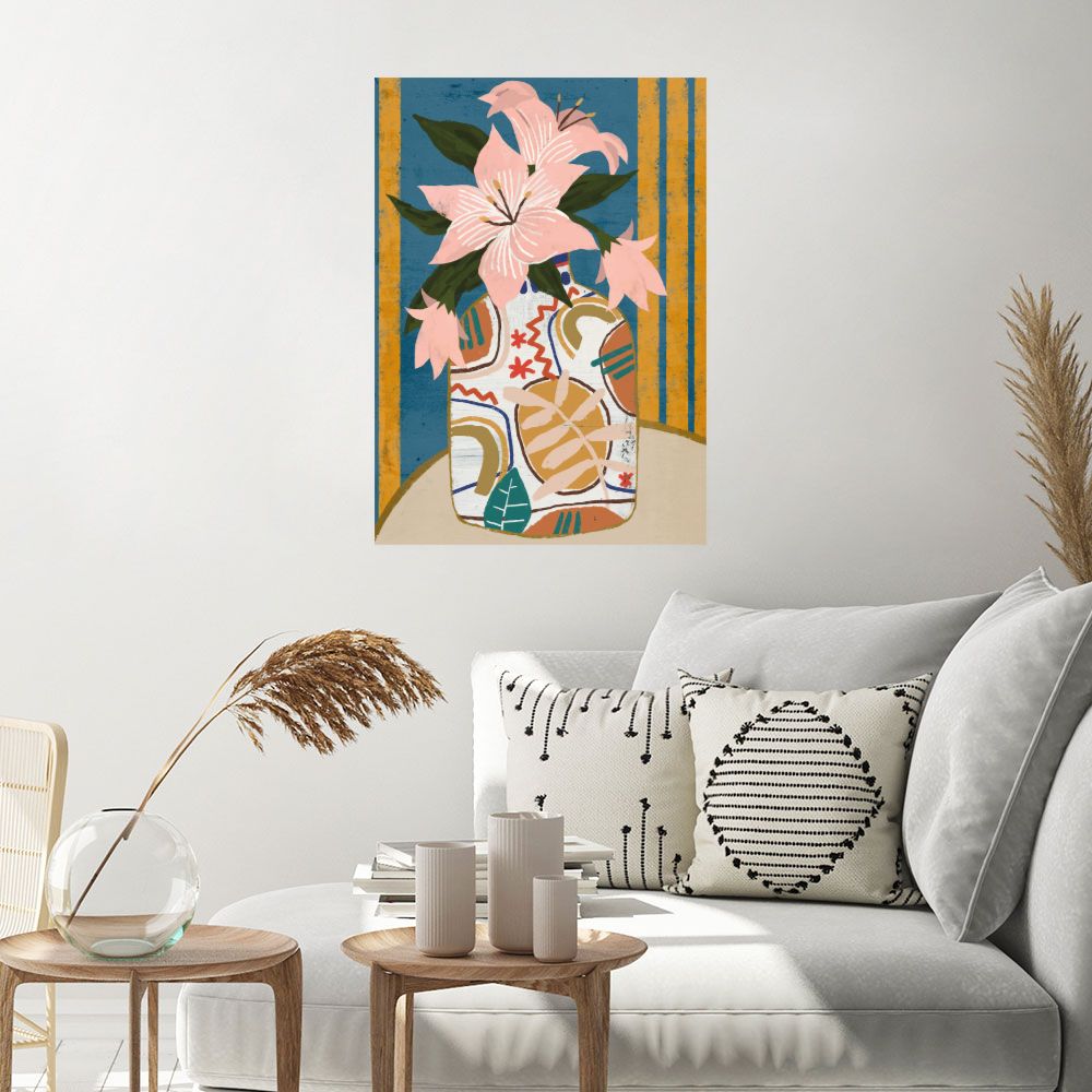Affiche Fleurs exotiques