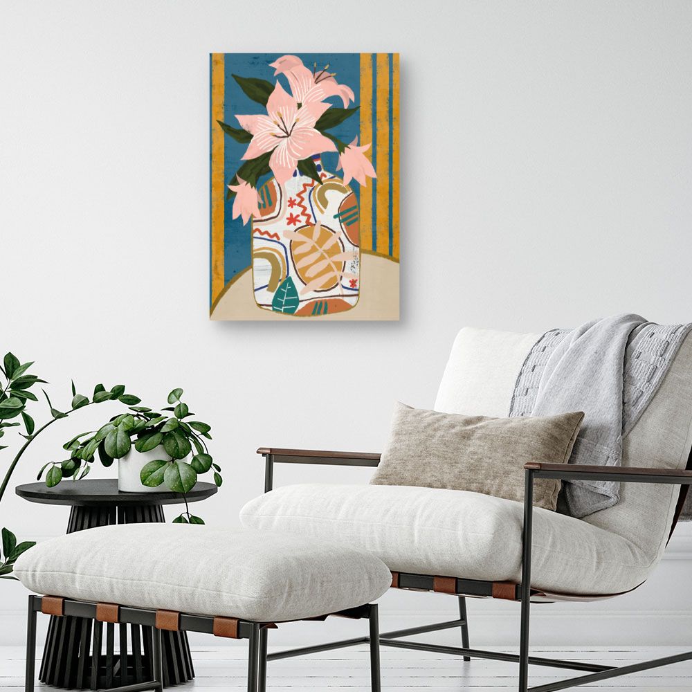 Tableau Fleurs et vase