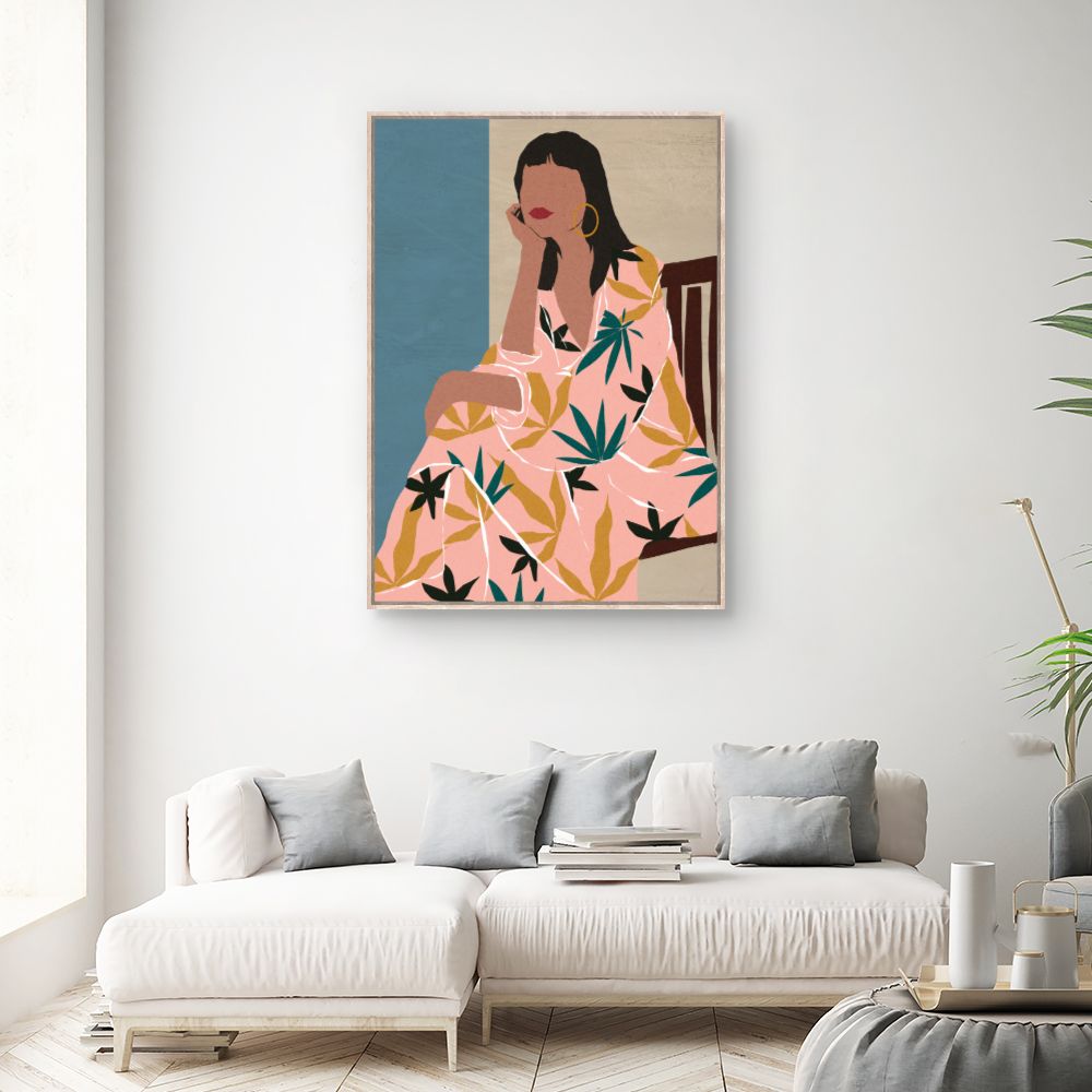 Tableau Femme moderne bohème