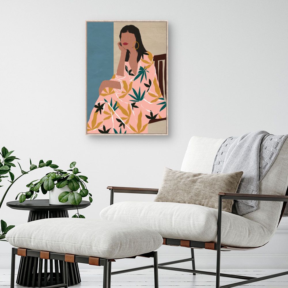 Tableau Femme moderne bohème