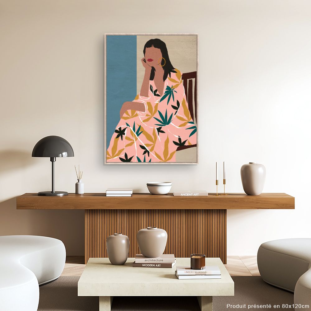 Tableau Femme moderne bohème