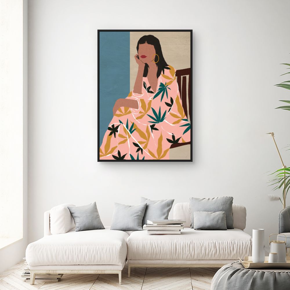 Tableau Femme moderne bohème