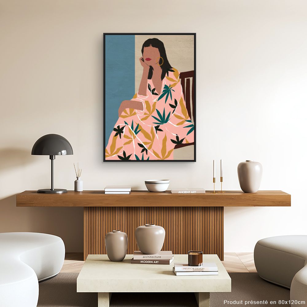 Tableau Femme moderne bohème