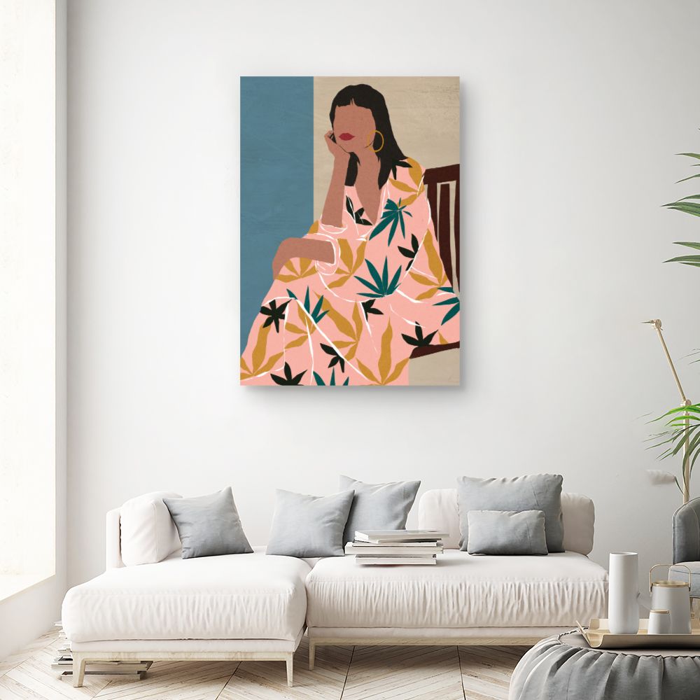 Tableau Femme moderne bohème