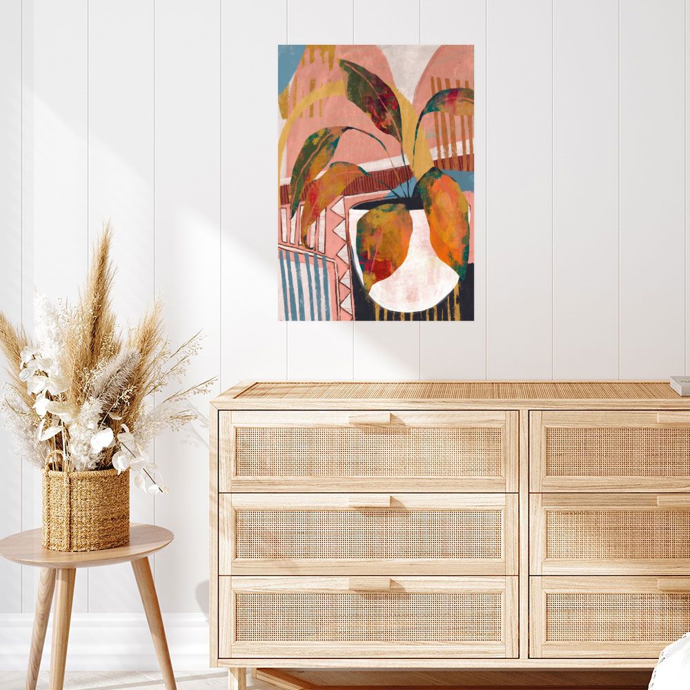 Affiche Feuillage artistique