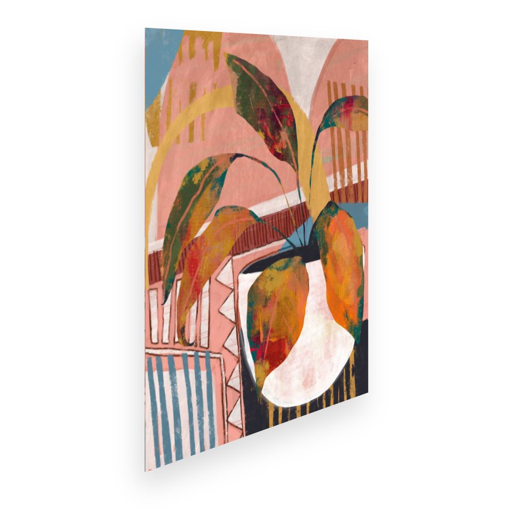 Affiche Feuillage artistique