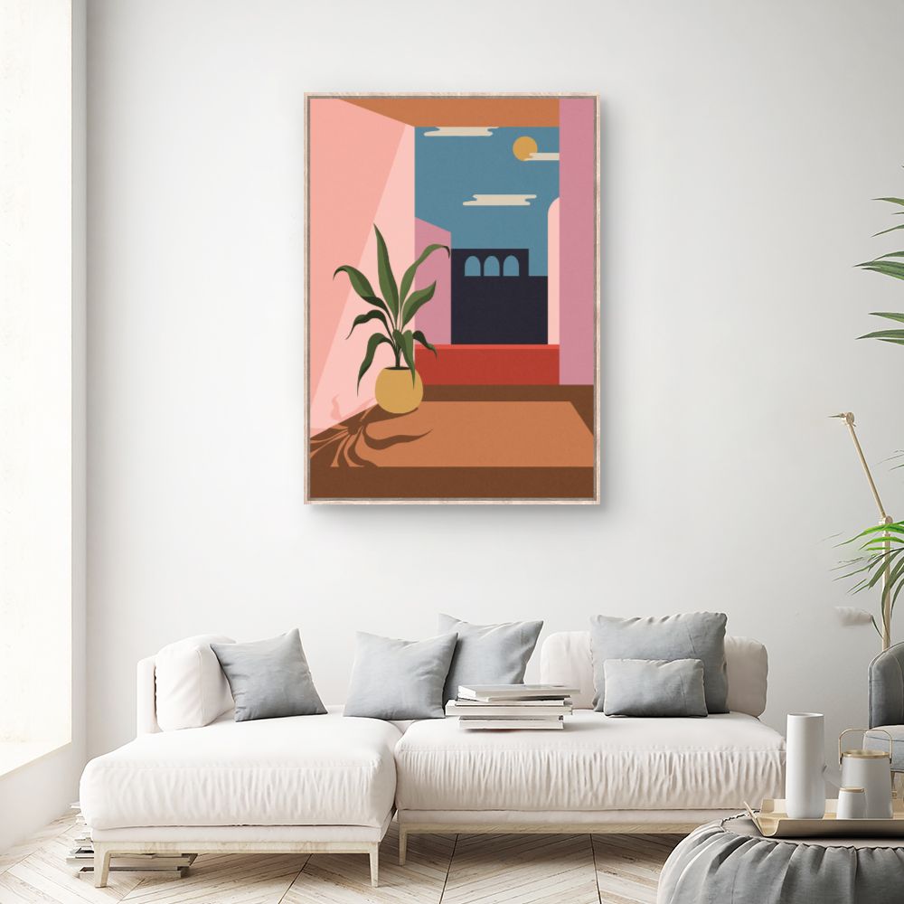 Tableau Paysage intérieur moderne