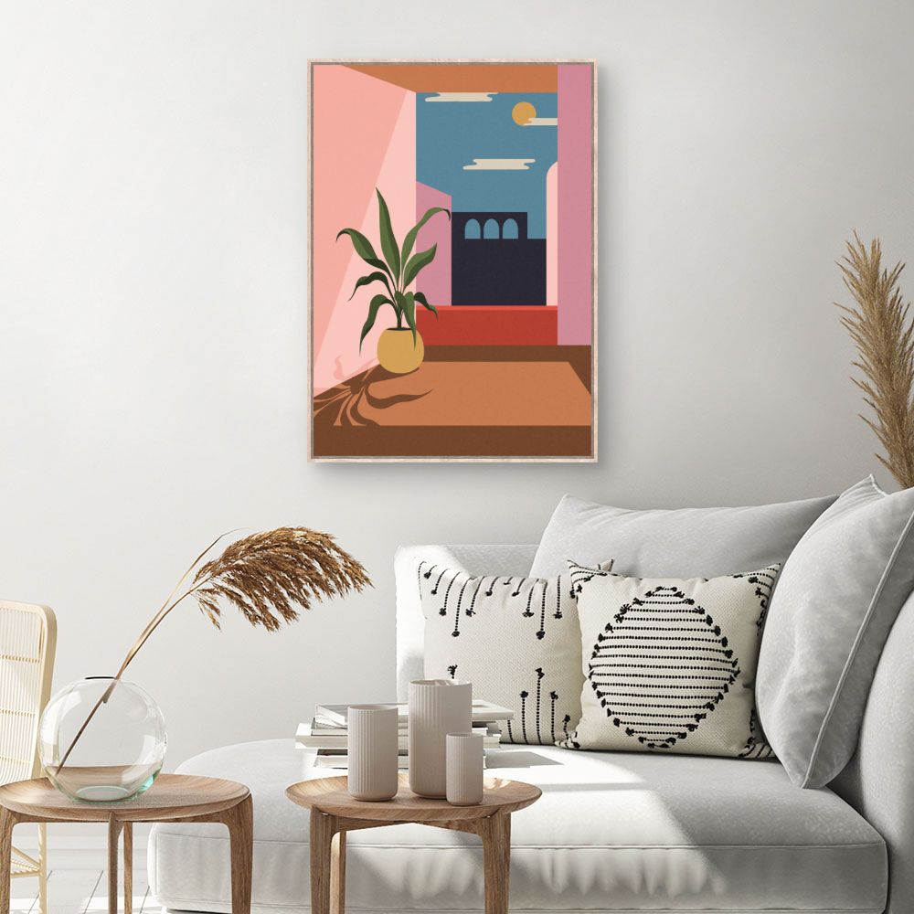 Tableau Paysage intérieur moderne