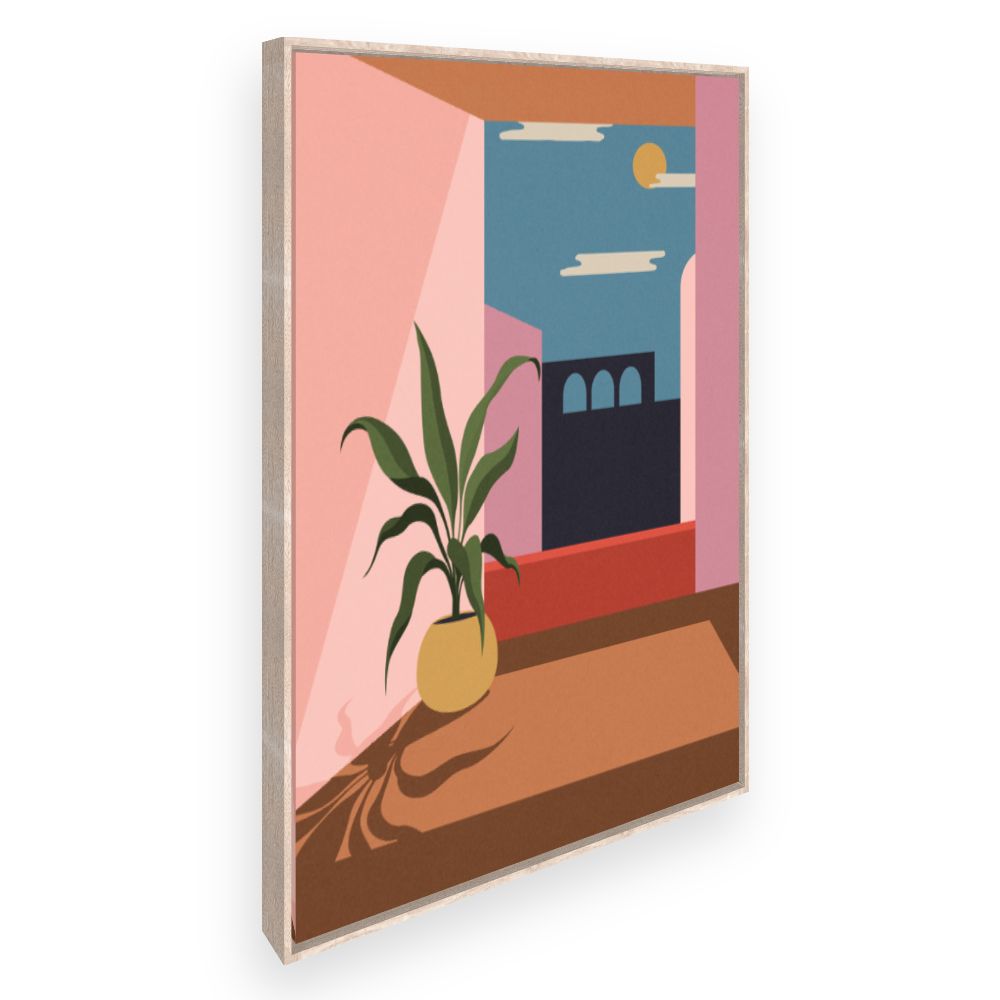 Toile Paysage intérieur moderne