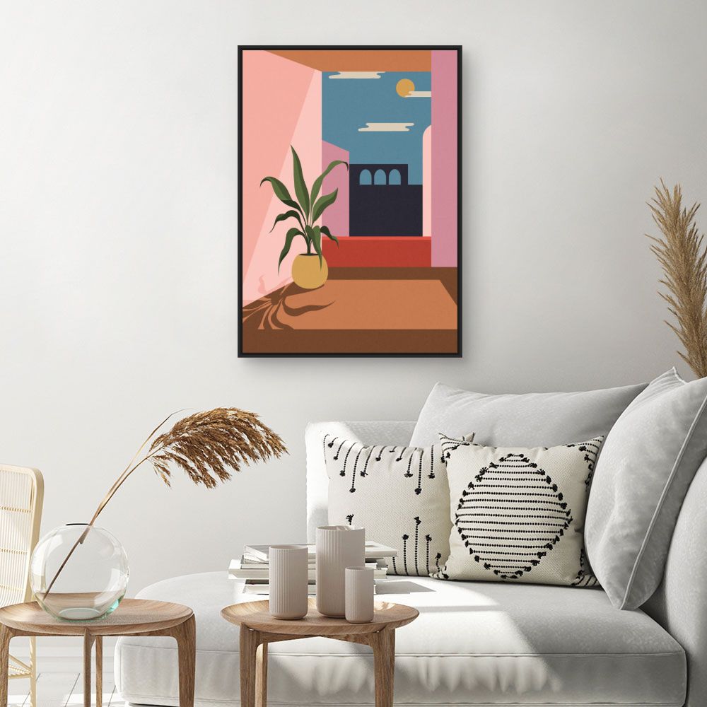 Tableau Paysage intérieur moderne