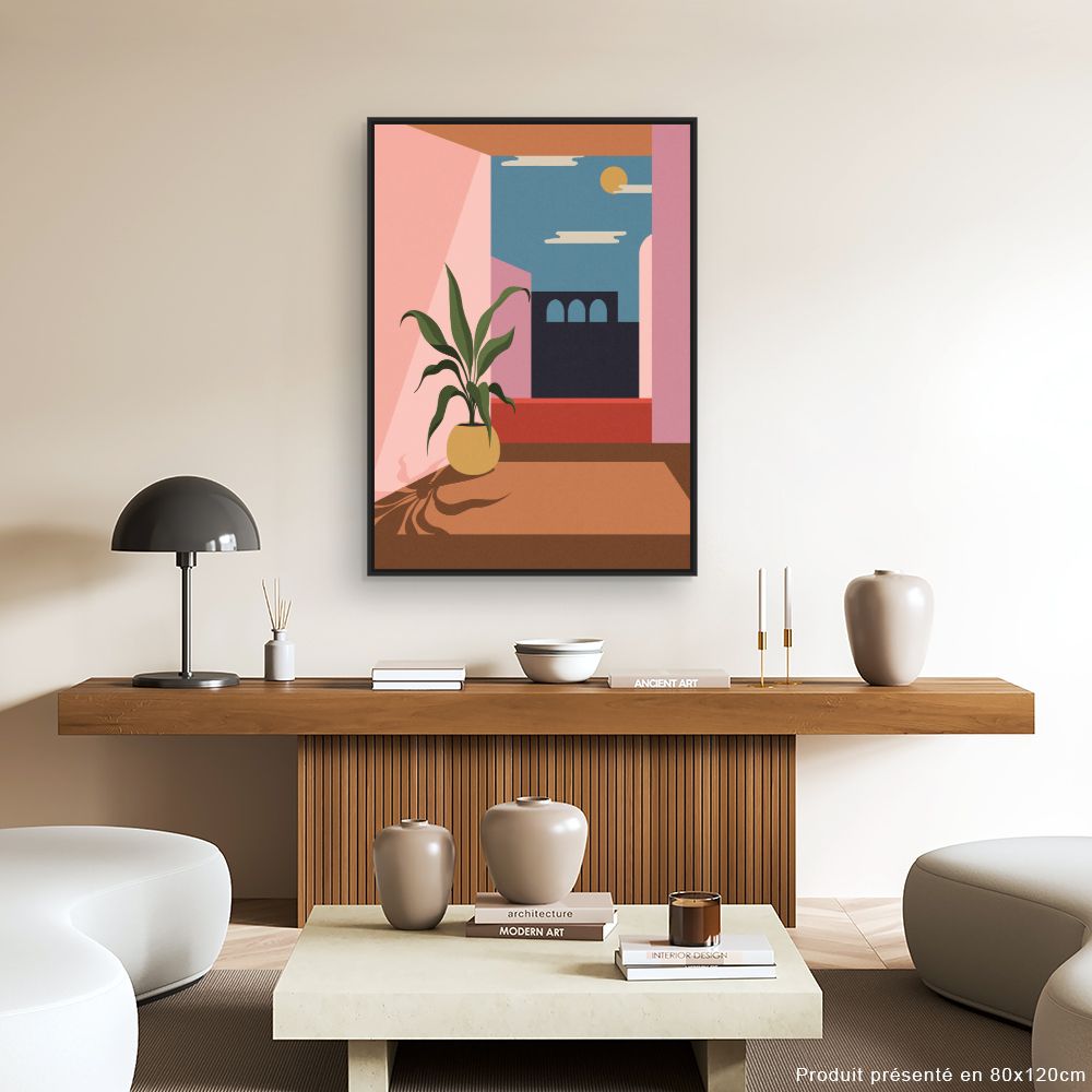 Tableau Paysage intérieur moderne