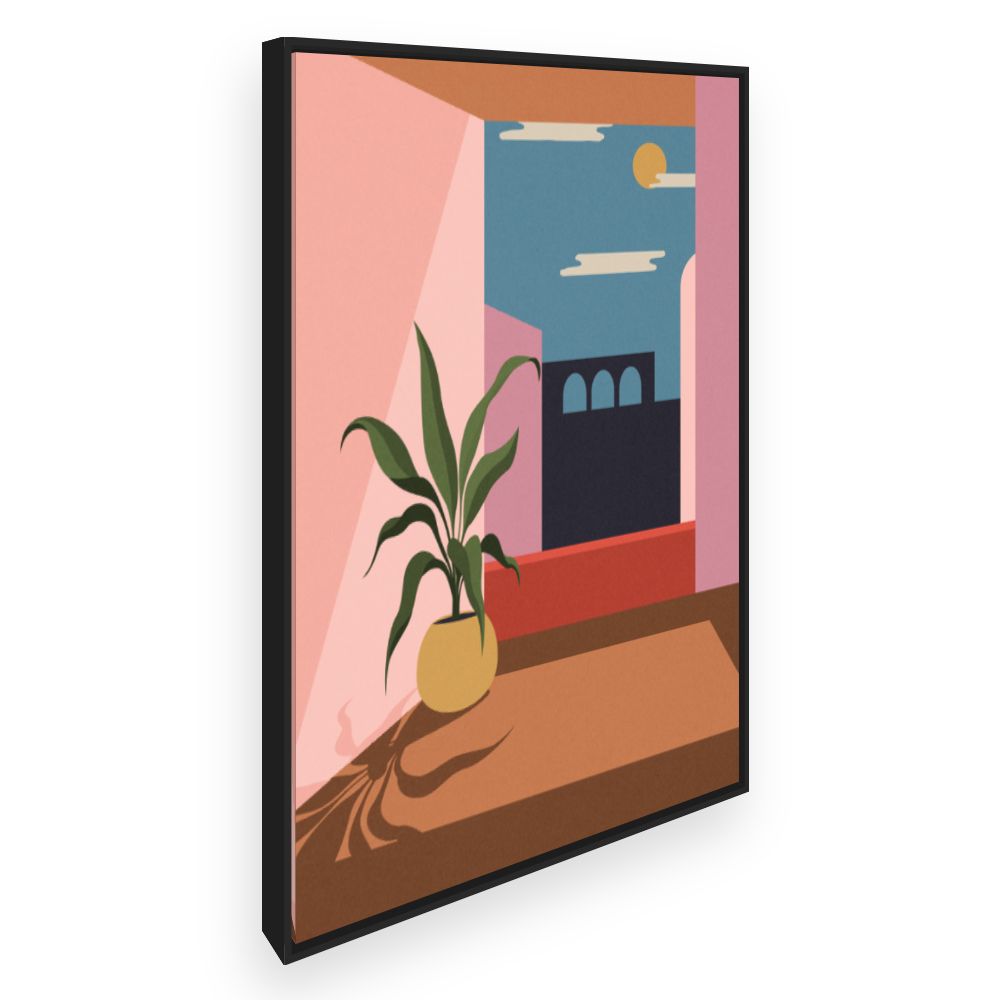 Toile Paysage intérieur moderne