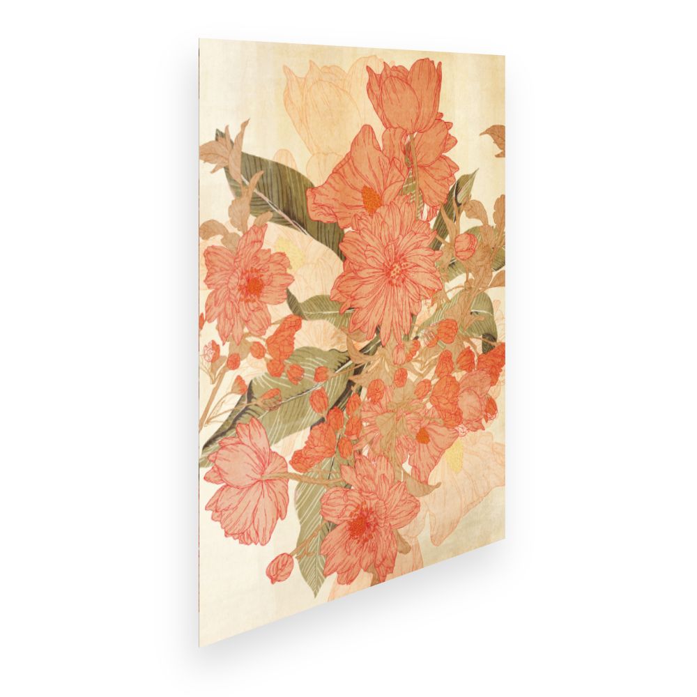 Affiche Fleurs éclatantes
