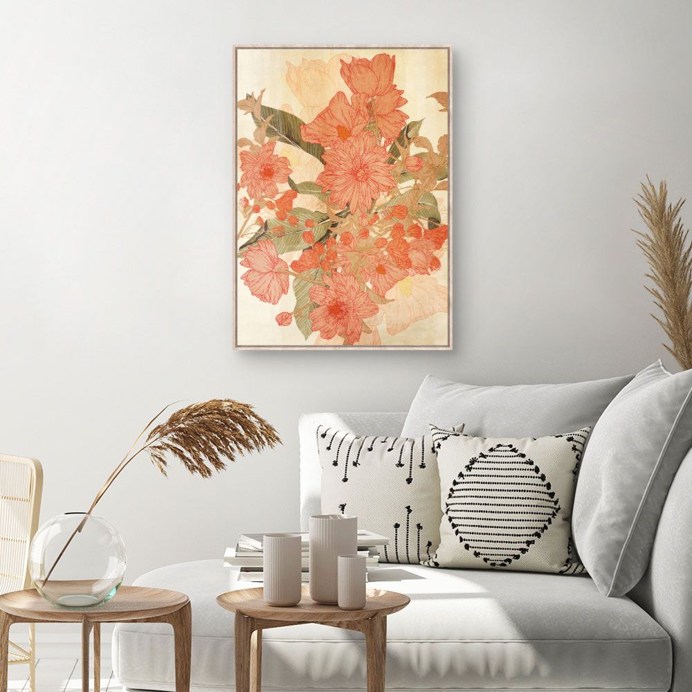 Tableau Fleurs intemporelles