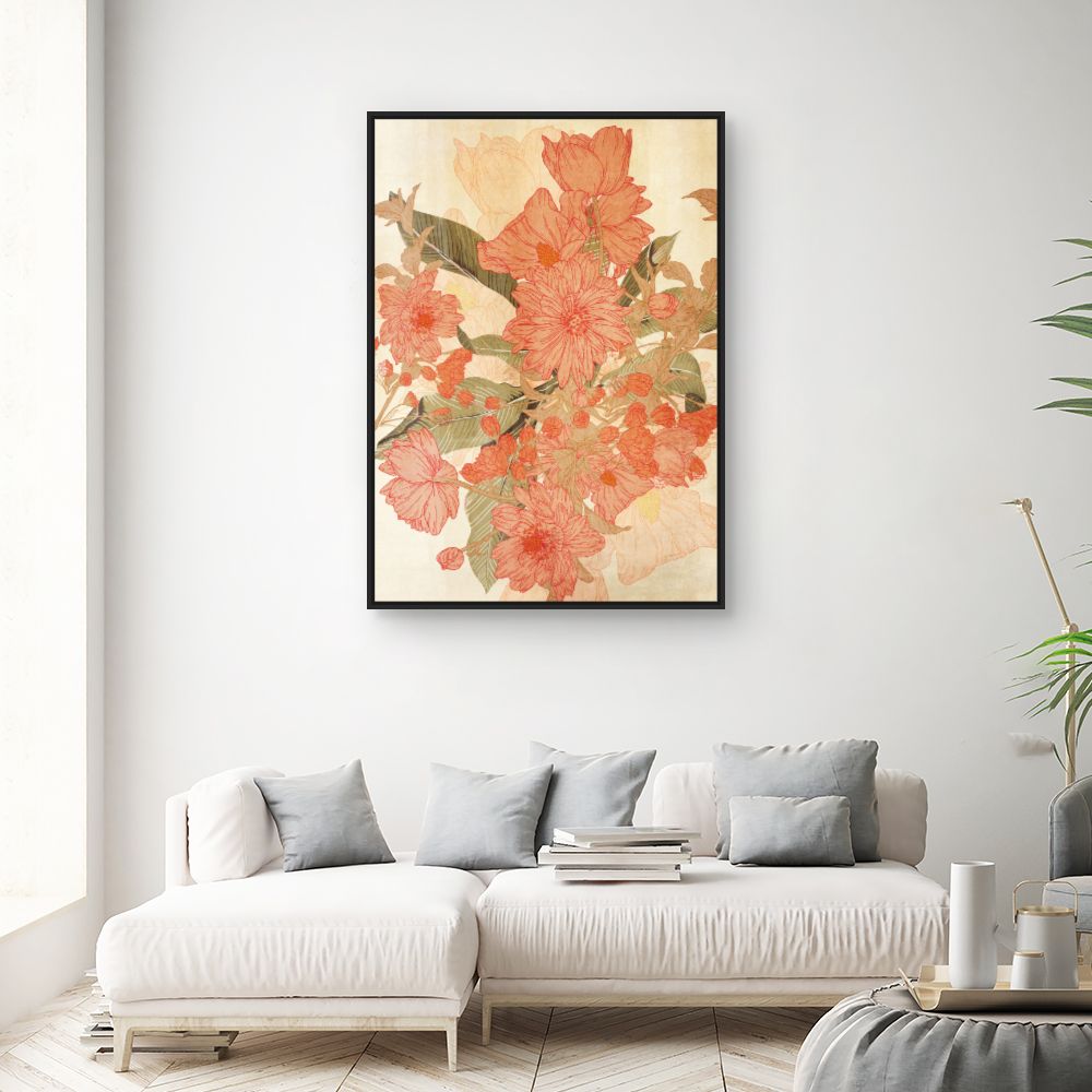 Tableau Fleurs intemporelles