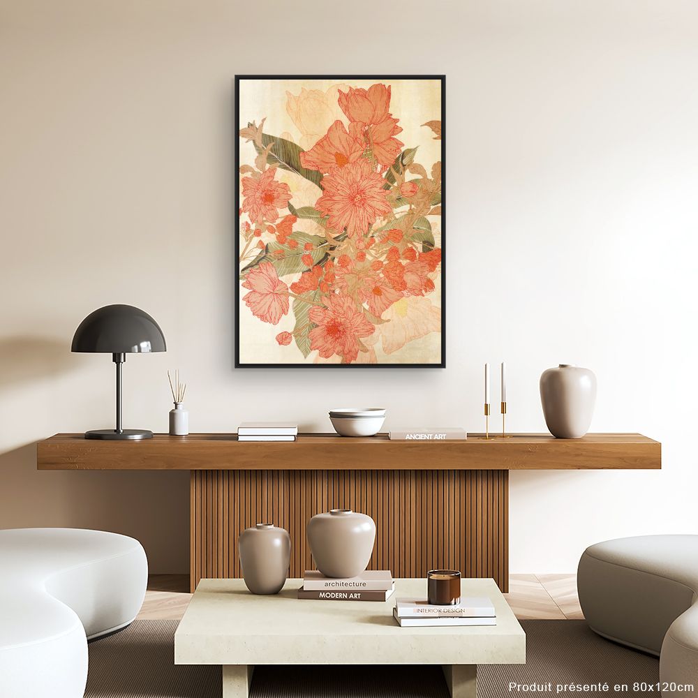 Tableau Fleurs intemporelles