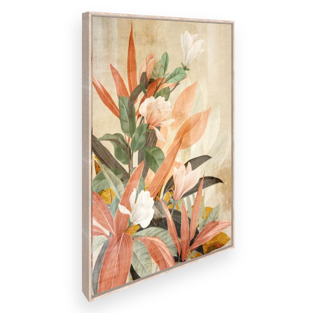 Toile Fleurs exotiques
