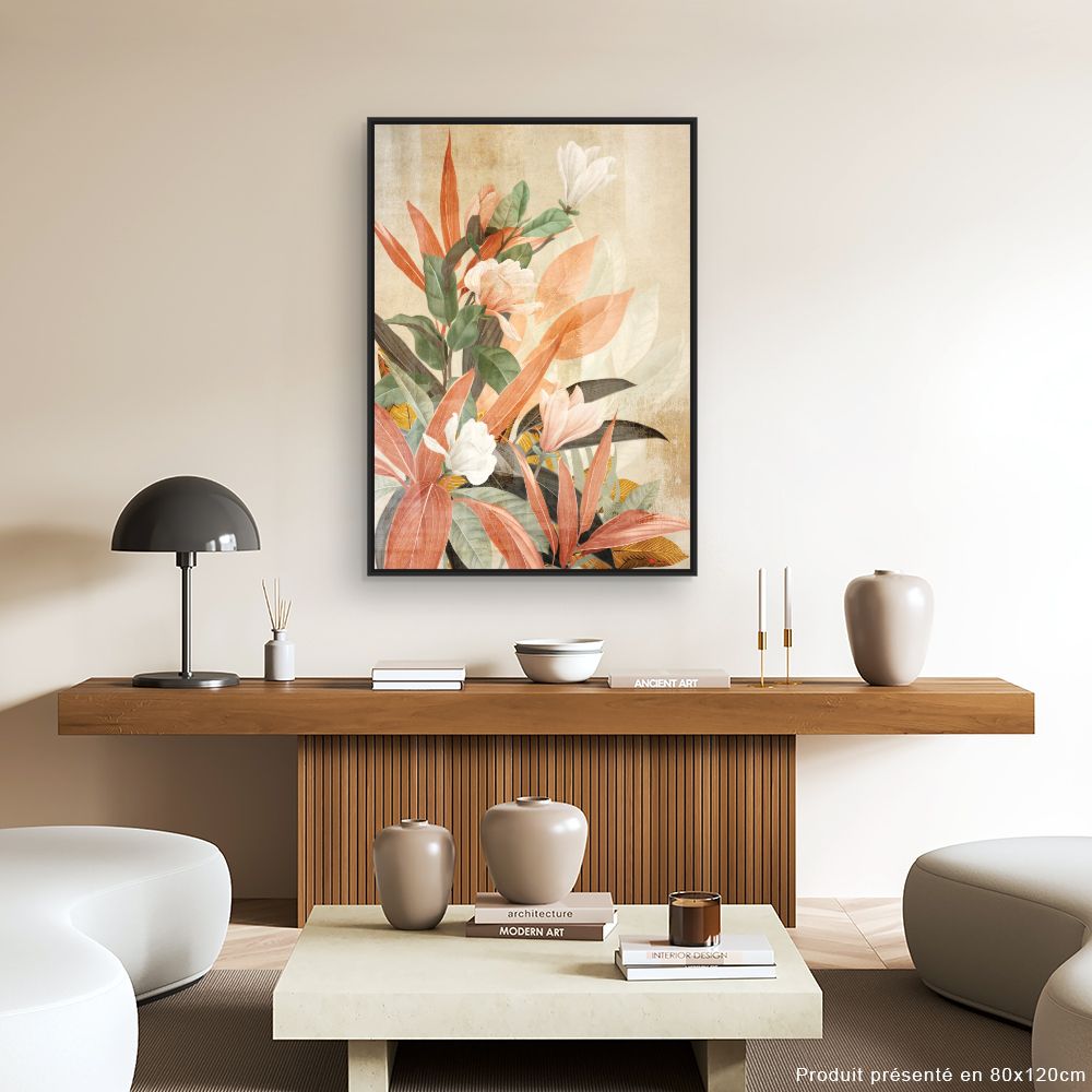 Tableau Fleurs exotiques