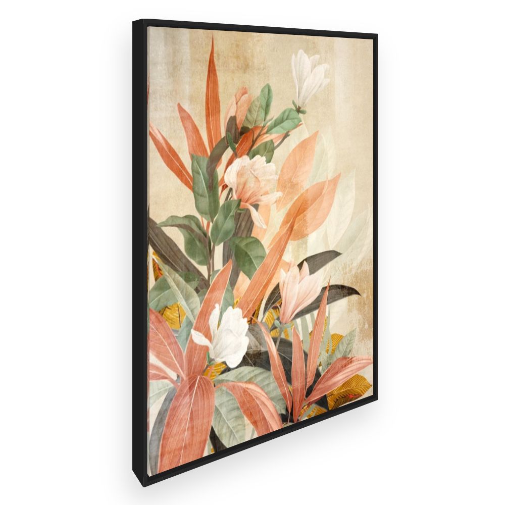 Toile Fleurs exotiques