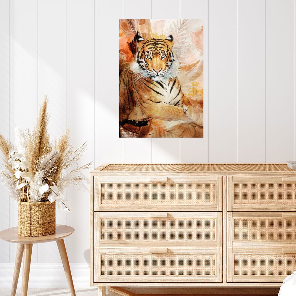 Affiche Tigre majestueux