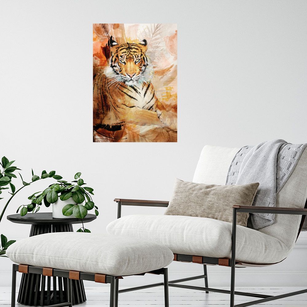 Affiche Tigre majestueux
