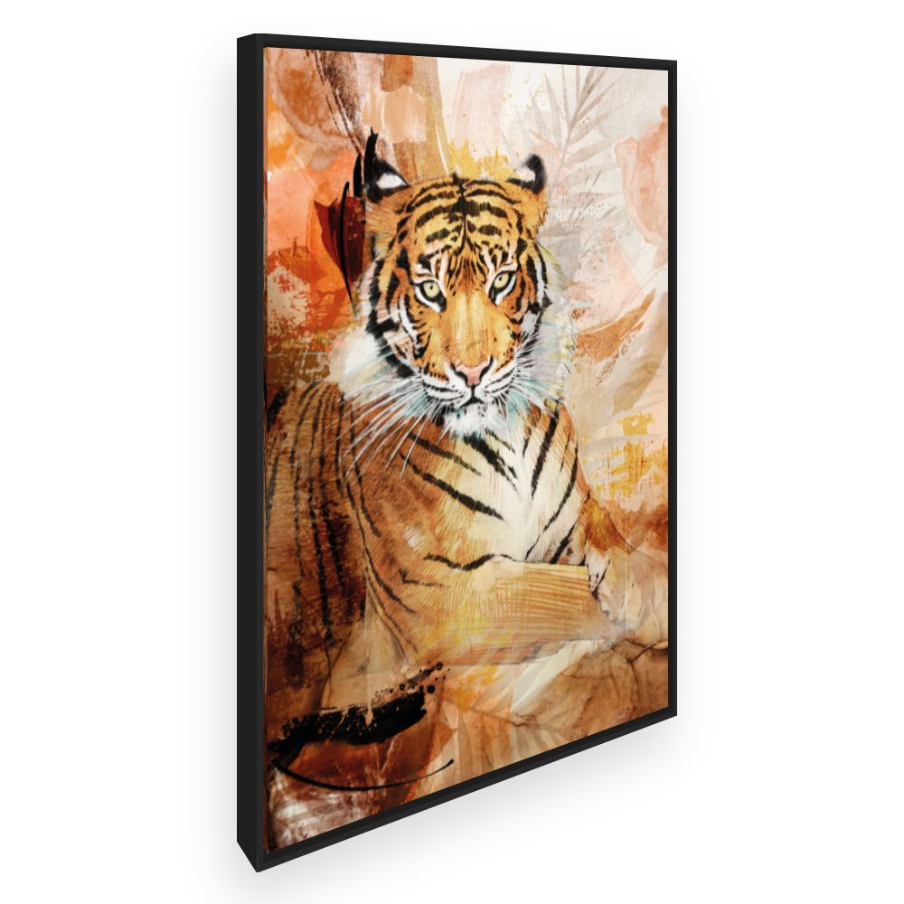 Toile Tigre majestueux