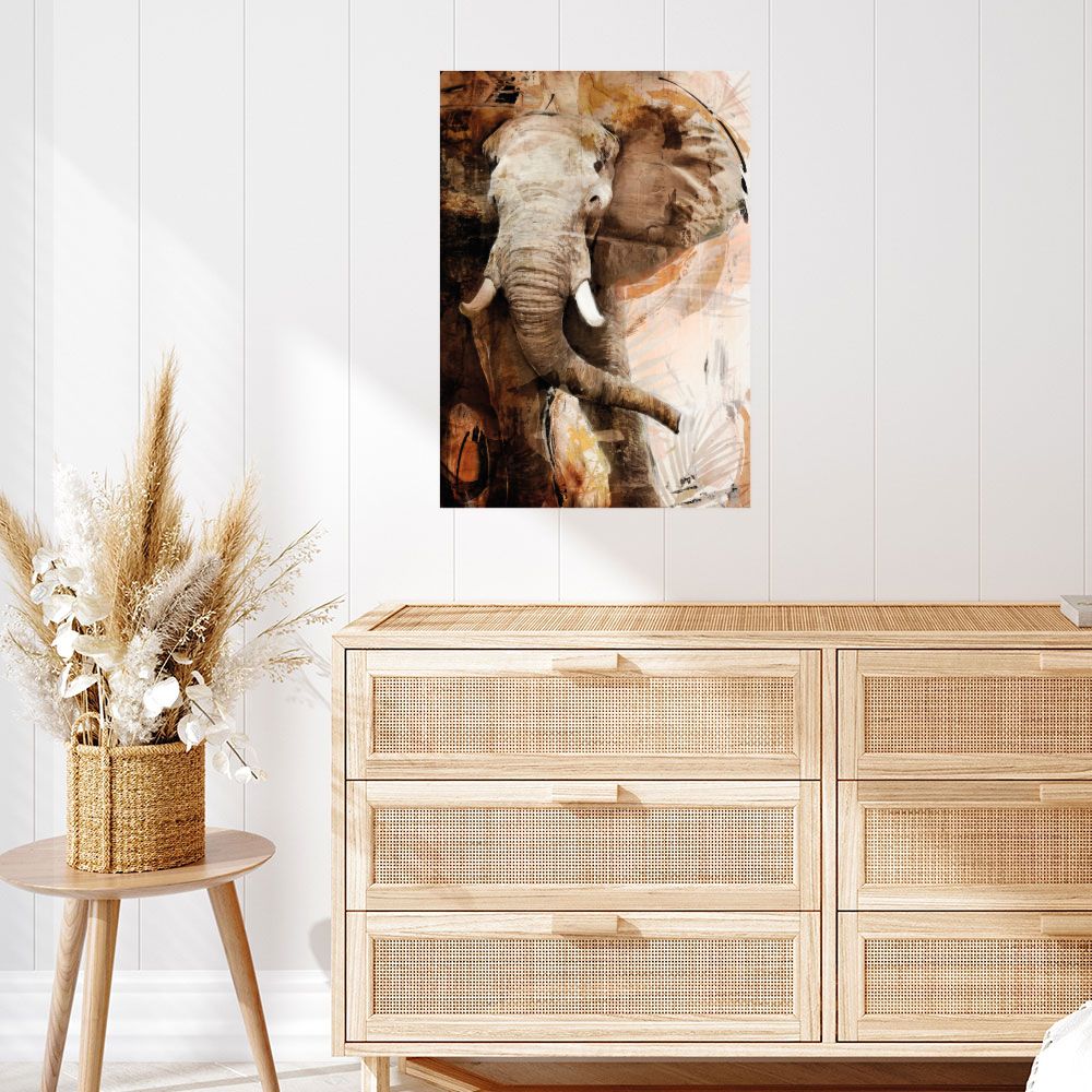 Affiche Éléphant majestueux