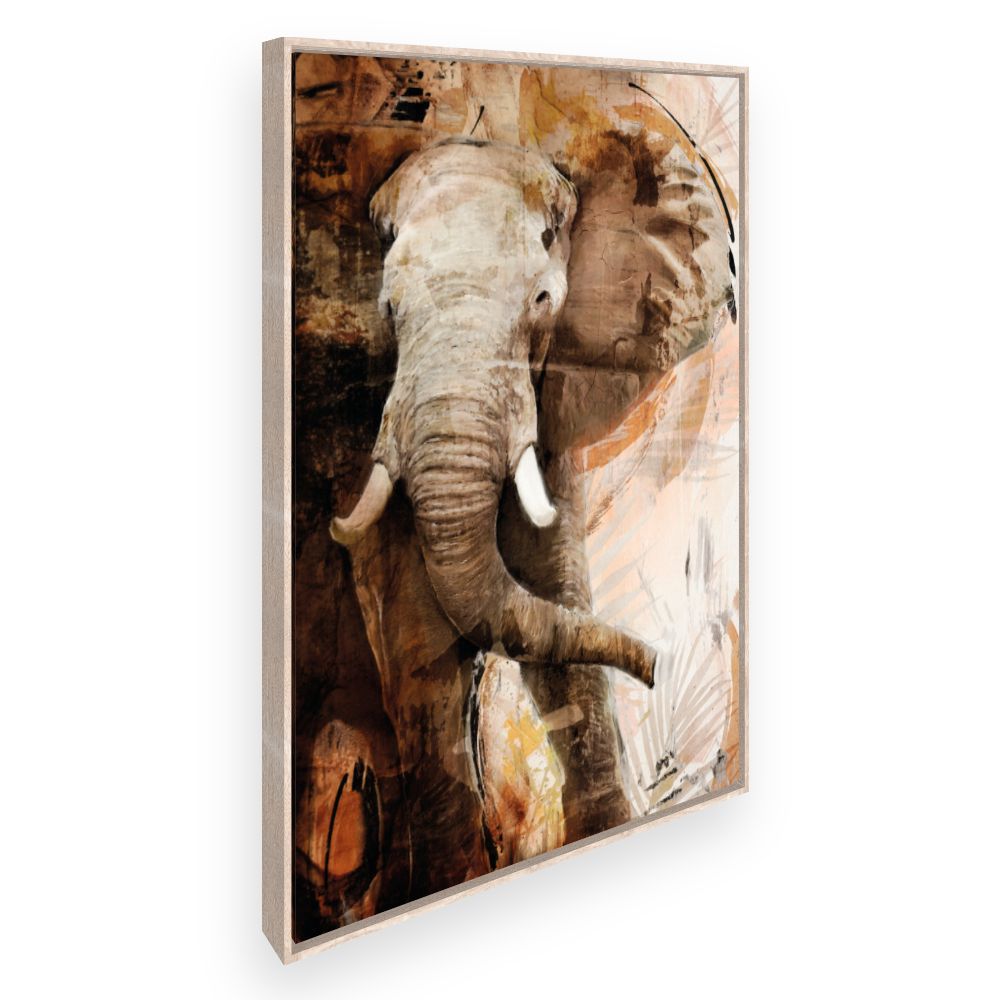 Toile Éléphant majestueux