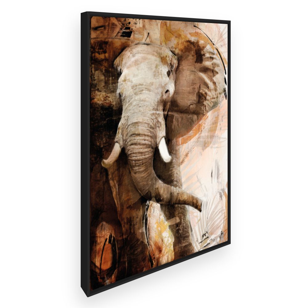 Toile Éléphant majestueux