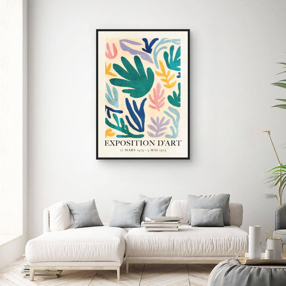 Tableau Feuillages colorés