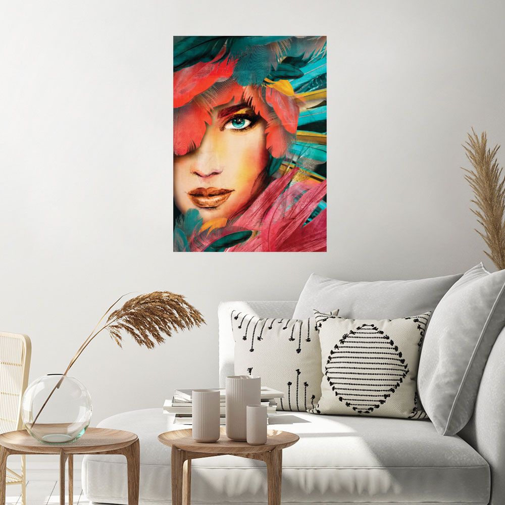 Affiche Plumes vibrantes