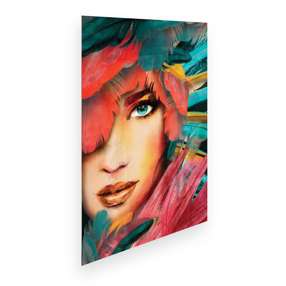 Affiche Plumes vibrantes