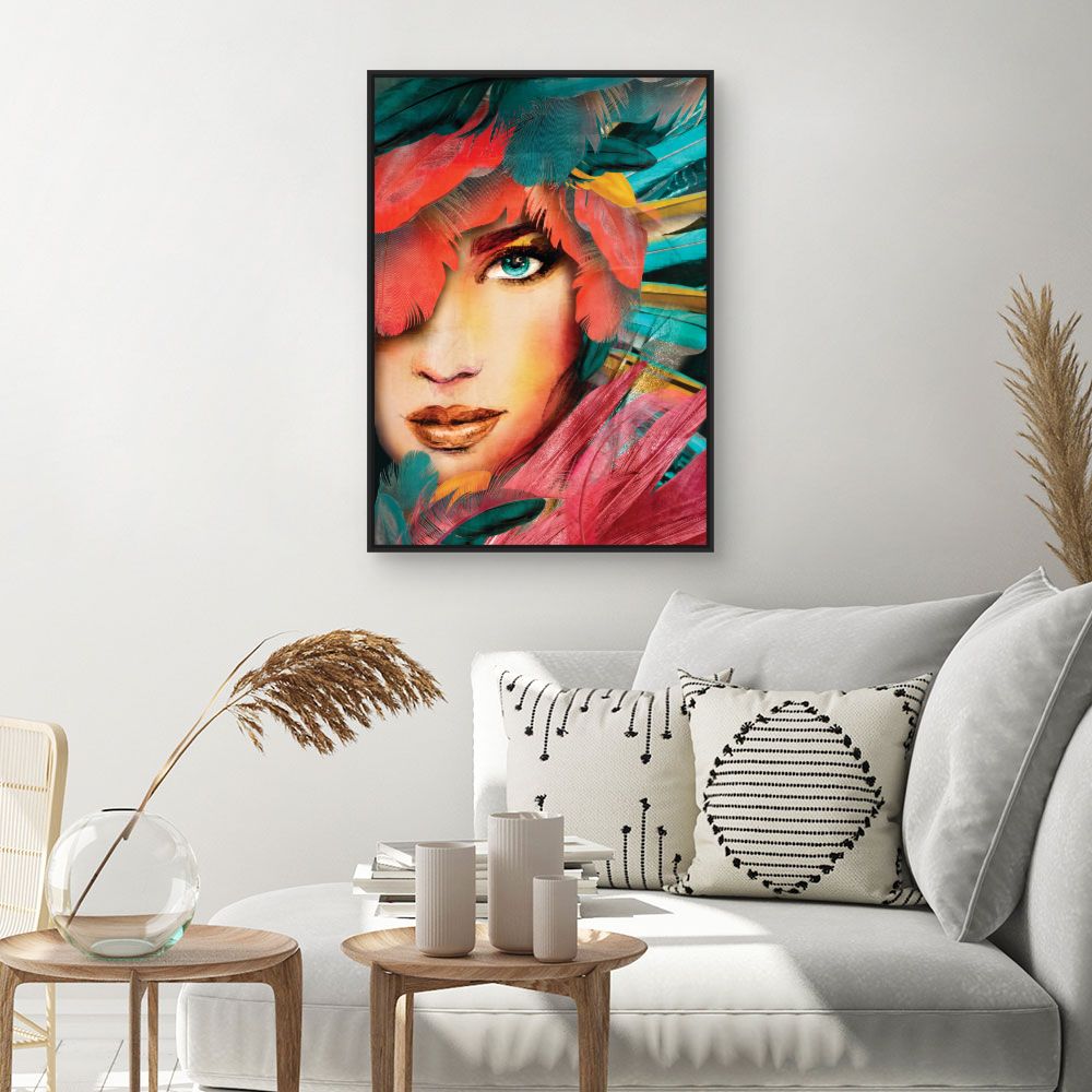 Tableau Regard captivant