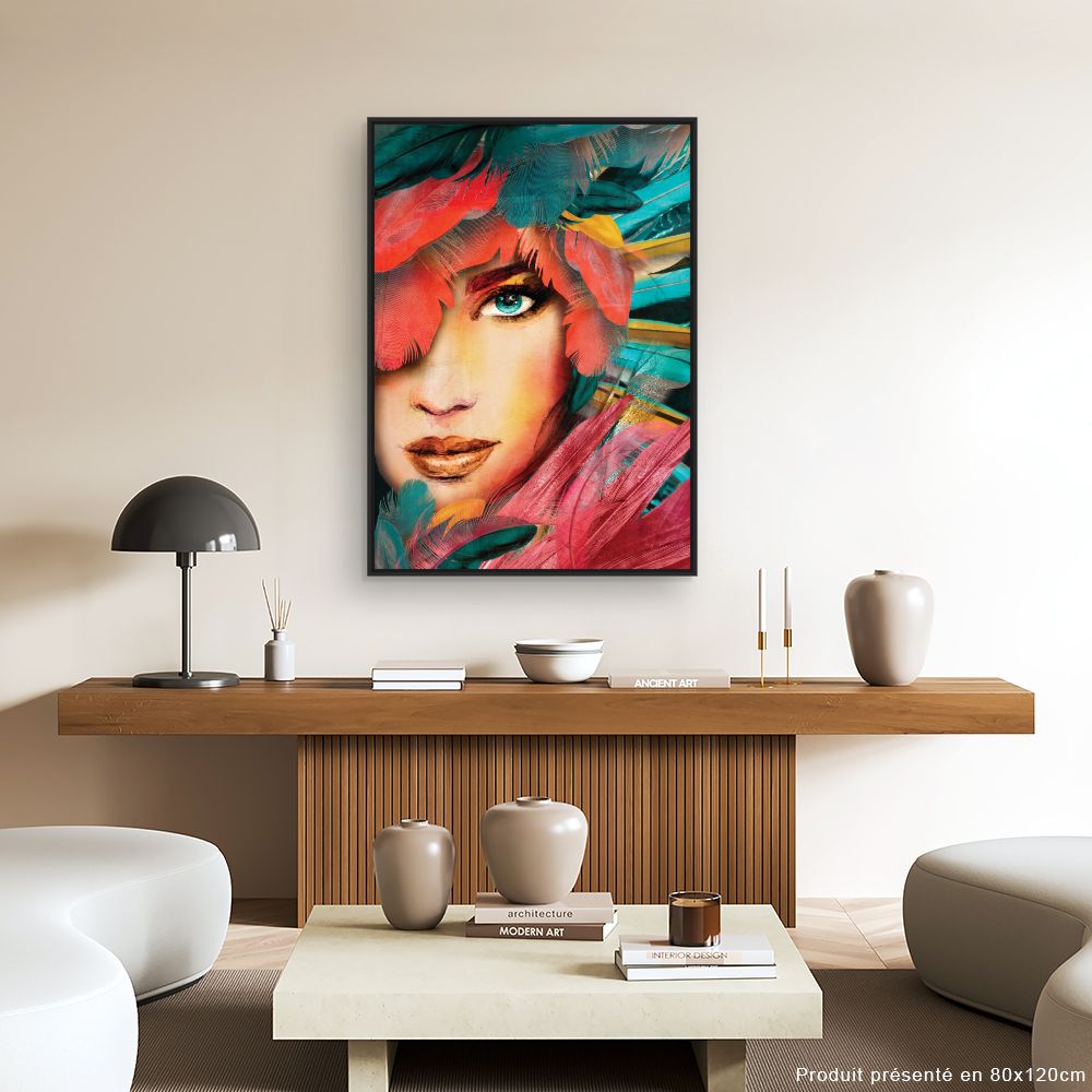 Tableau Regard captivant