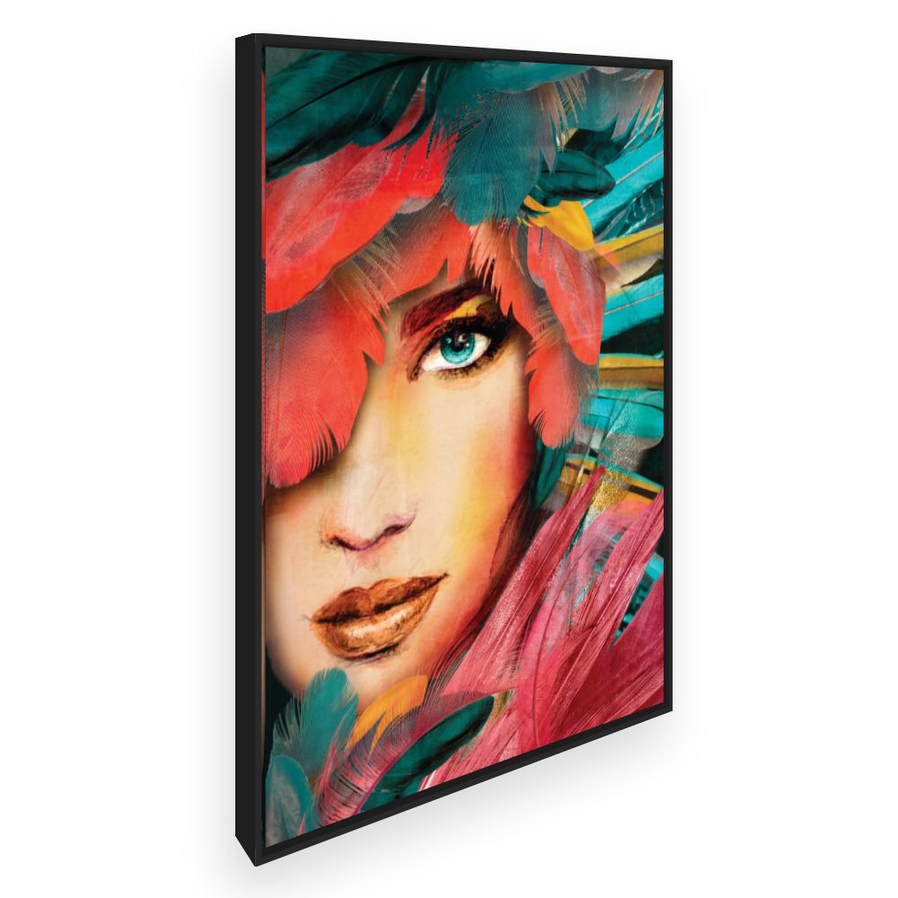 Toile Regard captivant