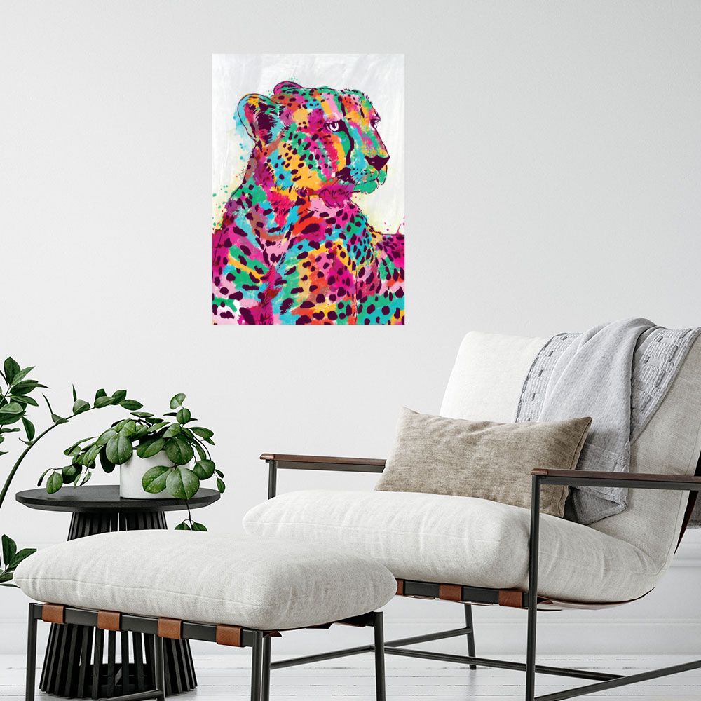 Affiche Jungle éclatante