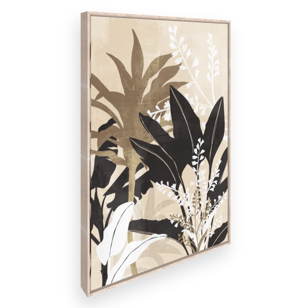Toile Feuillage exotique