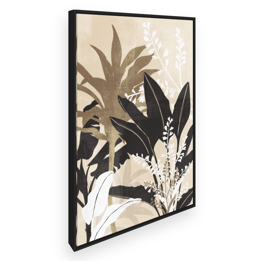 Toile Feuillage exotique