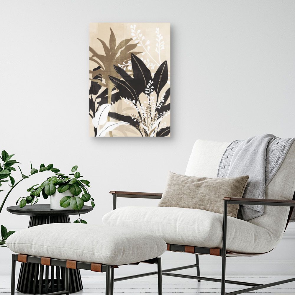 Tableau Feuillage exotique