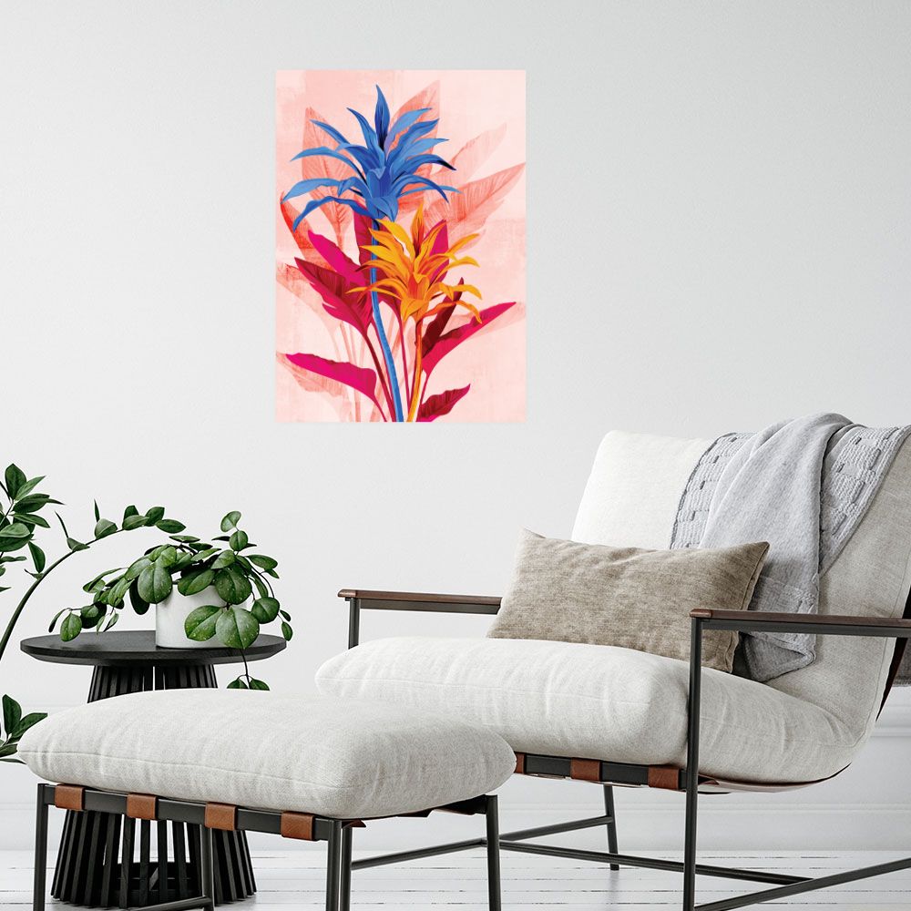 Affiche Fleurs vibrantes