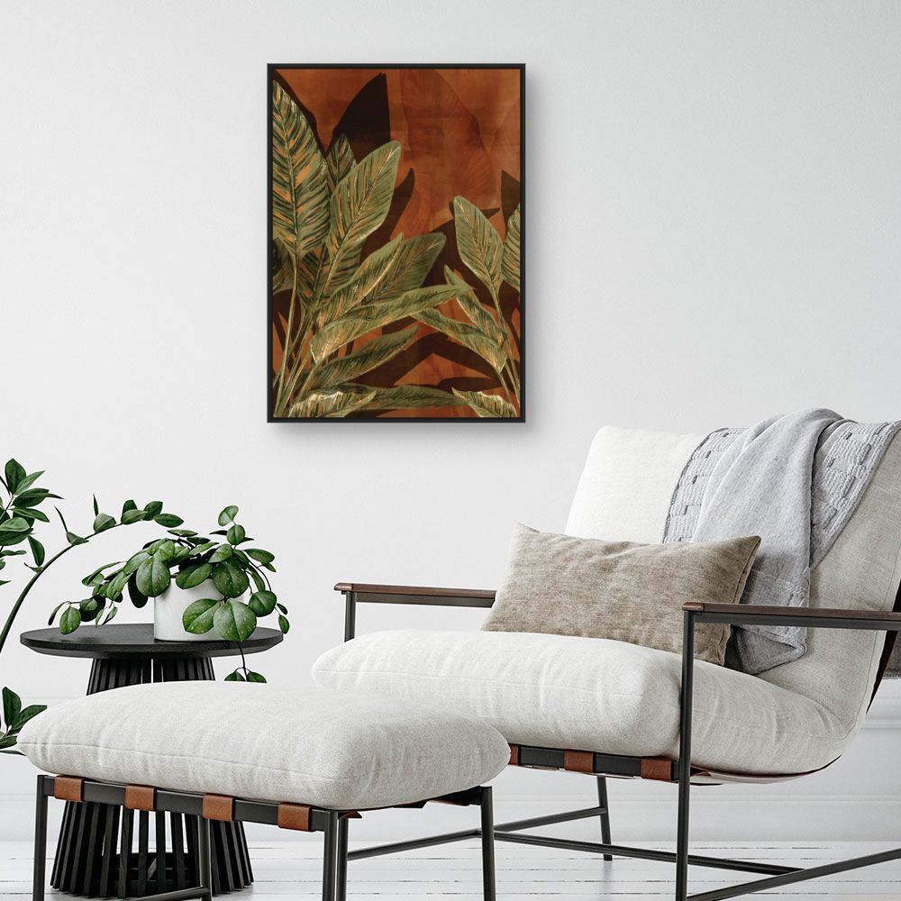 Tableau Feuillage exotique