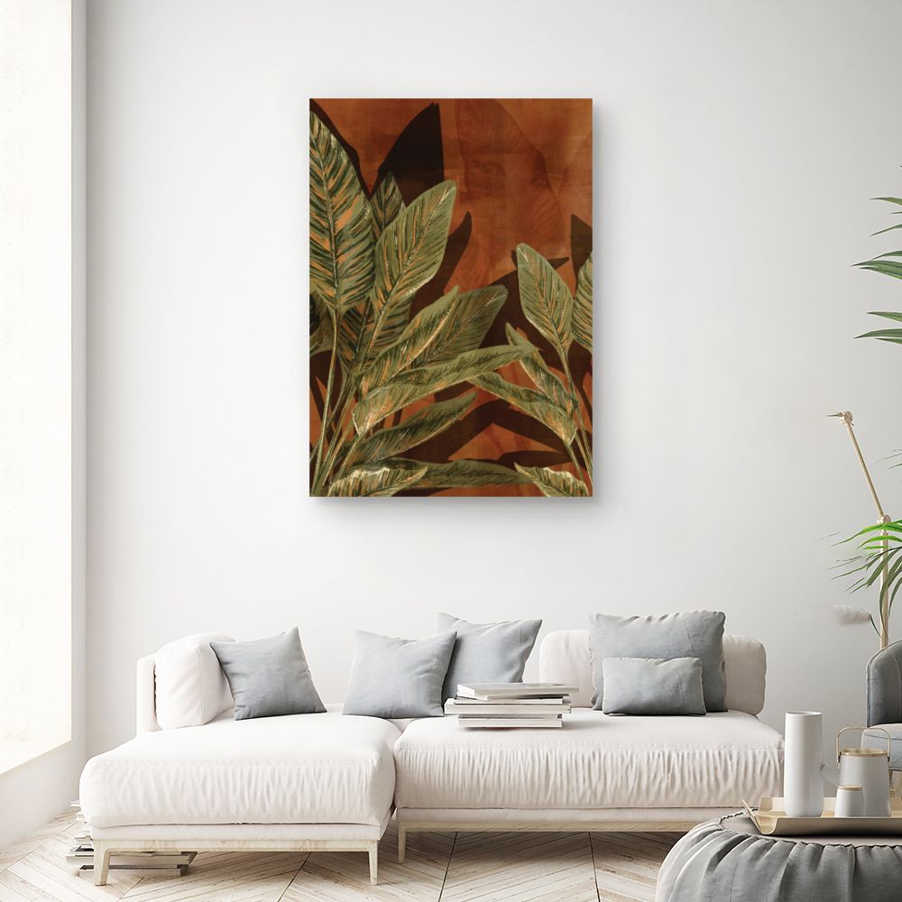 Tableau Feuillage exotique